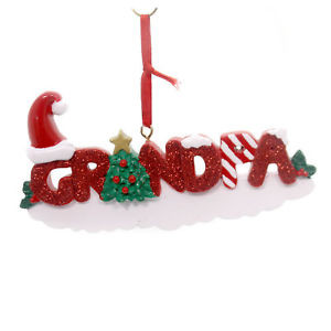image of Personalized Ornaments Grandpa Resin Christmas 338