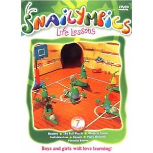 image of Snailympics Life Lessons - Animated DVD and Sealed
