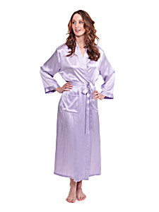 image of Texeresilk Women's Luxury Long Silk Robe - Luxury Gift Ideas For Ladies WS0101