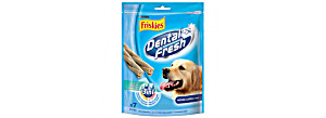 image of Purina Friskies Dental Fresh Snack Igiene Orale E Dentale Taglia M / L Busta 7 Bastoncini 180 G