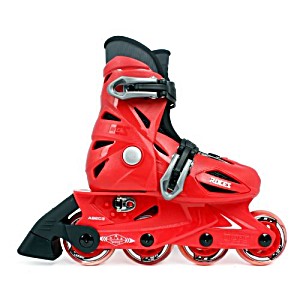 image of Roces Kinder Inline Skates Orlando Iii, Red, 30-35, 400687-002 Sport