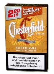 image of Chesterfield Bright Superiors Filter Cigarillos