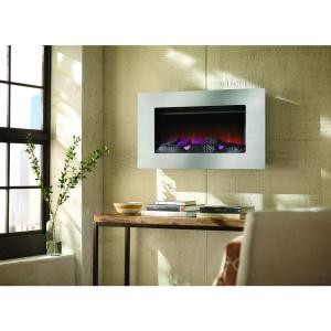 611768085552 Upc Mirador 36 In Wall Mount Electric Fireplace In