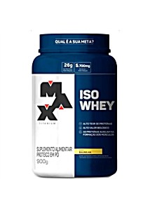 image of Iso Whey Sabor Baunilha Max Titanium - 900G