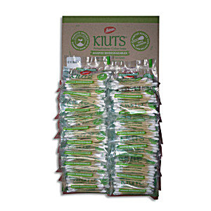 image of Kiuts Hisopos De Algodn Cartera Con 20 Paquetes