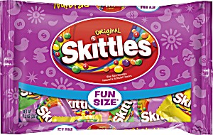 image of Skittles Candies Original Fun Size 7.3 Oz