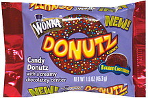 image of Wonka Donutz Candy Double Chocolate