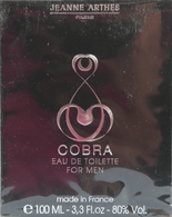 3430750031202 UPC Jeanne Arthes Cobra For Him Version Inedite Man Edt 100ML  (original)