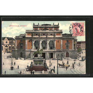 image of Ak Stockholm,Operan,Oper 1914