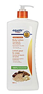 image of Equate Soothing Oatmeal & Shea Butter Body Lotion
