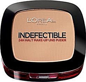 image of L'oral Paris Indefectible Puder, 160, Sand Beige, 1er Pack (1 x 9 G)