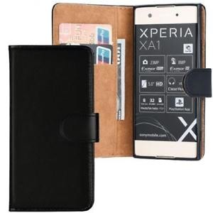 image of Mukutech Hlle Fr Sony Xperia Xa1 - Handyhlle Wallet Case Cover.