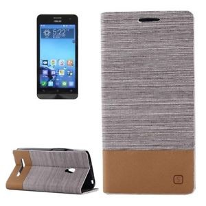 image of Au Asus Zenfone 5 Mobile Phone Cover Case Etui Grey 0006C