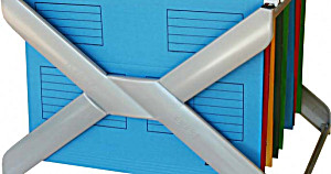 image of Bantex Suspension File Rack Silver