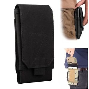 image of Efanr Universal Outdoor Tactical Holster Military Molle Waist Belt Bag Wallet 7