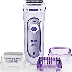 image of Braun Epilator Silk-�pil LS5560 Operating Time 40 Min, Cordless, Number of Speeds 1, Lilac