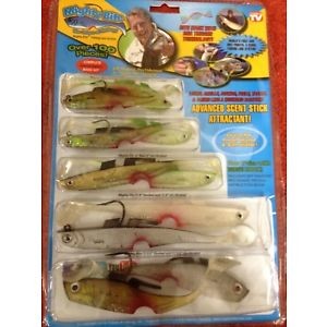 image of Us Over 100PCS Mighty Bite Fishing Lures Set Complete Basic Kit As Seen On TV