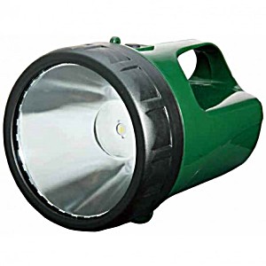 image of Torcia Pila Led 3W Ricaricabile CFG Luce Quadra E013 Stella Power Luce Emergenza