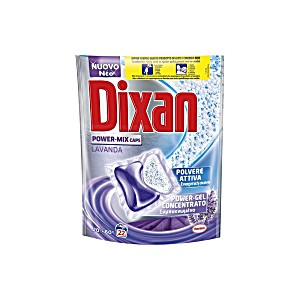 image of Dixan Power-mix Caps Lavanda 22 X 25 G