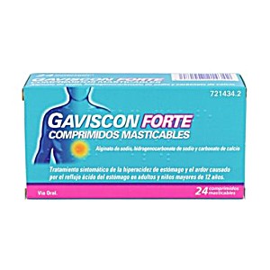 image of Gaviscon 48 Comprimidos Masticables Sabor Fresa