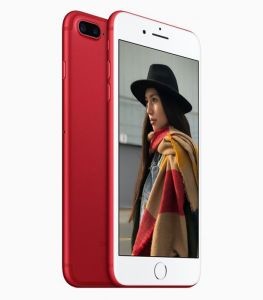 image of Apple Iphone 7 Plus With Facetime - 256GB, 4G Lte, Red