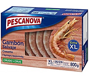 image of Gambon Argentino 16-24 Pescanova 800 GRS.