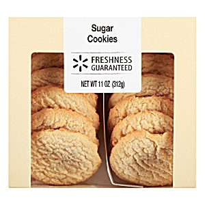 image of The Bakery At Walmart Soft Sugar Cookies,