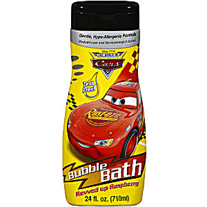 image of Disney Pixar Cars Revved Up Raspberry Tear Free Bubble Bath