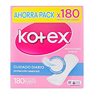 image of Protectores Dia Kotex Nor CTRL Olor Reg X180