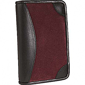 image of Scully Zip Pocket Agenda Suede 5008Z 4.5\ X 7\ X 1