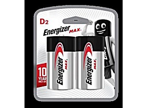 Energizer battery Max d e95maxbp2 (8888021200140)