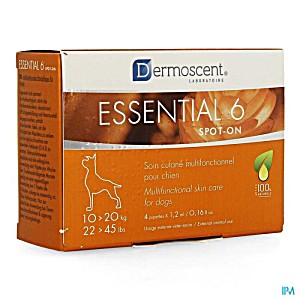 image of Vet Bros Essential 6 Spot-on Hund (4 Pipetten  1,20 ML. )