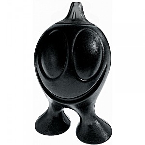 image of Alessi AGV02 B Gino Zucchino, Zuckerspender Aus Thermoplastischem Harz, Schwarz