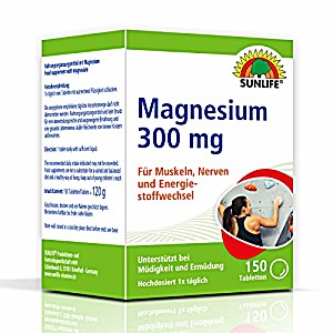 image of Sunlife Magnesium 300MG Tabletten