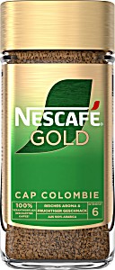 image of Nescafe Gold - Instant Coffee - Cap Colombie 100% Arabica - 200G