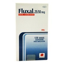 image of Fluxal 25 / 50 MCG Frasco Inhalador x 120 Dosis