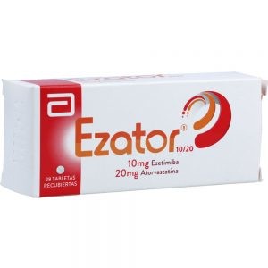 image of Ezator 10 20 MG Caja X 28 Tabletas