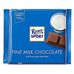 image of Ritter Sport Latte Delle Alpi 100 G