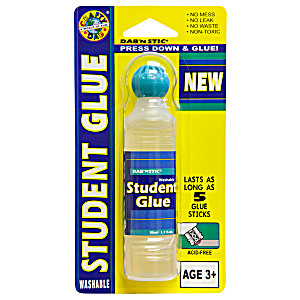image of Crafty Dab Student Glue - Clear, Set of 12 Bottles