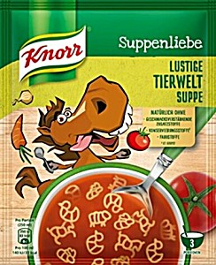 image of Knorr Lustige Tierwelt Suppe 71G