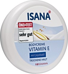 image of Isana - Bodycreme Vitamin E