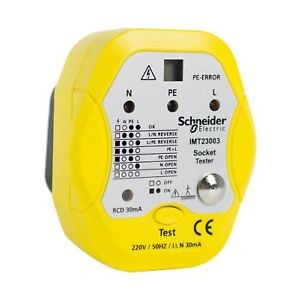 image of Schneider Electric Rapitest Imt23003 Socket Tester .