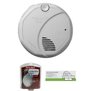 image of First Alert Sa320cn Double Sensor Battery-powered Smoke and Fire Alarm