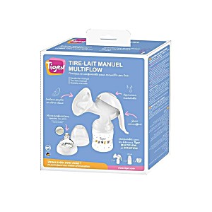 image of Tigex Extractor De Leche Manual Skin Touch