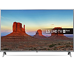 image of LG 50uk6500pla 50 4K Ultra HD Smart Led TV Active HDR Webos Silver