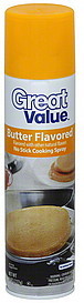 image of Great Value Butter Flavored Cooking Spray,
