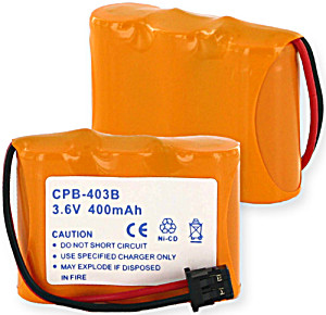 image of Replacement Panasonic KX-440 Nicd Cordless Phone Battery - 400mah / 3.6V