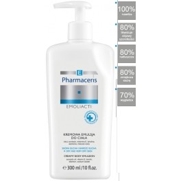 image of Pharmaceris Creamy Body Emulsion Emoliacti For Daily Care Of Very Dry And