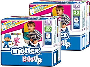 image of Braguitapaal Moltex Baby Up Junior (15-23 KG) 60 Uds