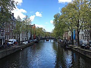 image of Laminated Poster Holland Europe Netherlands Amsterdam Water Canal Poster Print 24 X 36